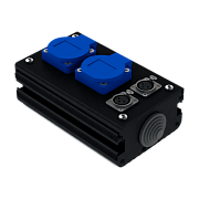 Коробка коммутационная проходная CB 02-2F